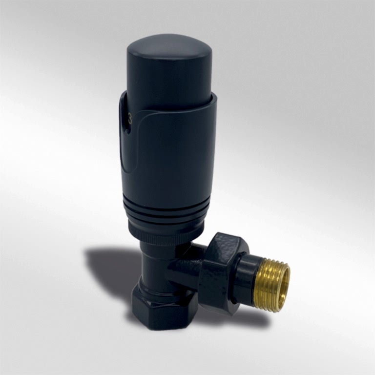 1/2  Antrasit Termostatik Radyatör Vanası