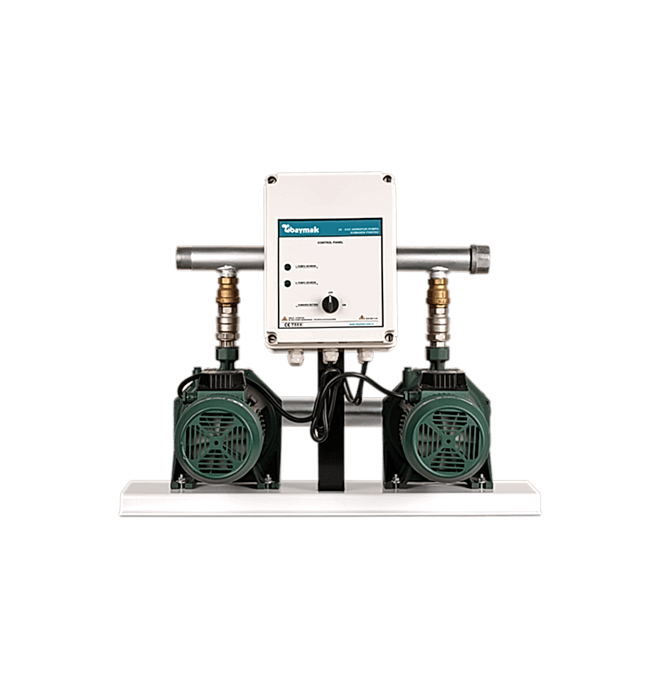 DAB 2KVC 40/80 M – 2x1,5 HP Çift Motorlu Yüksek Basınçlı Hidrofor