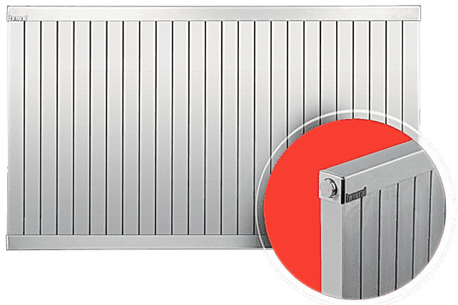 Termorad Evenos Slim 60×100 Panel Radyatör – Yüksek Isı Verimli Parlak Eloksal Modern Tasarım