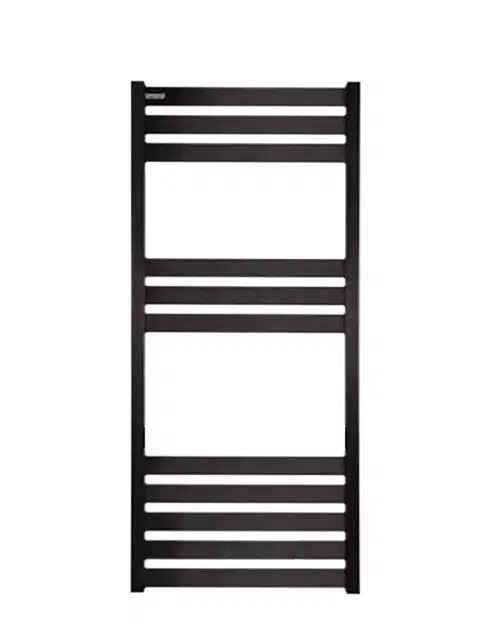 PETSA Slim Siyah Havlupan 50×100 – Dekoratif Banyo Isıtma Havlupanı