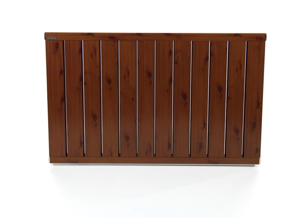 ALEOS Koyu Budak Alüminyum Radyatör 60×98 cm – Dekoratif Panel Petek