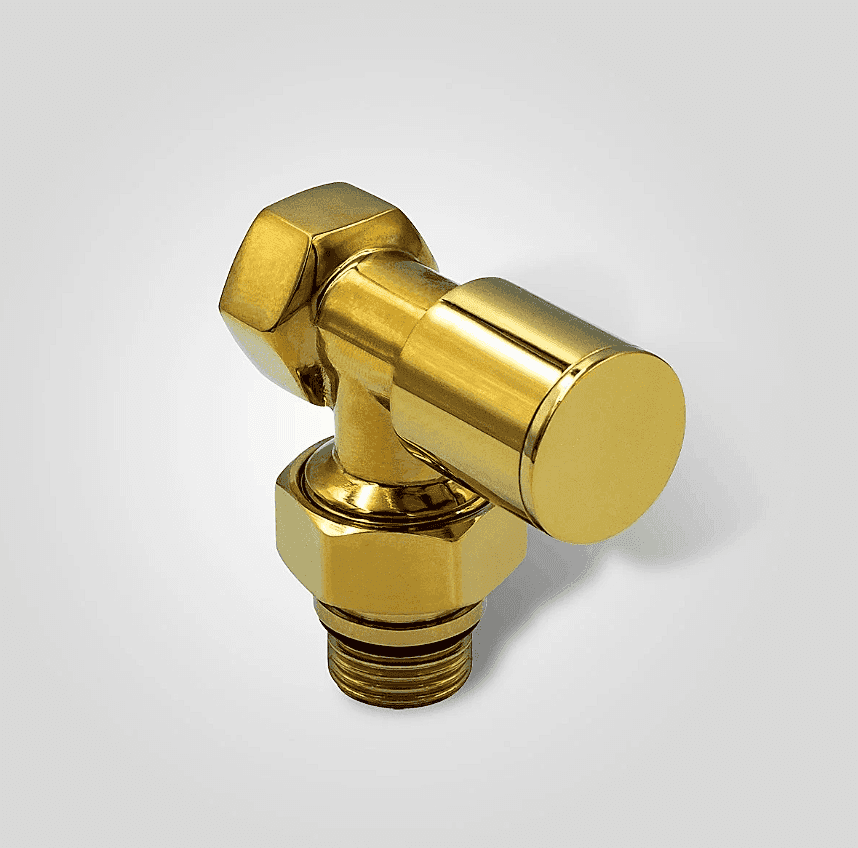 1/2 EDP Sarı Köşe Radyatör Vanası (MV-OM)