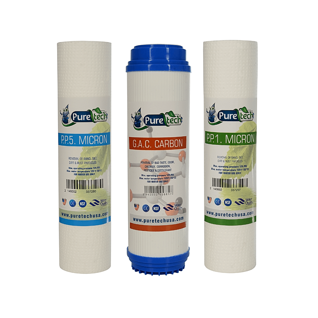 Puretech 3 Aşama Açık Kasa Filtre Seti