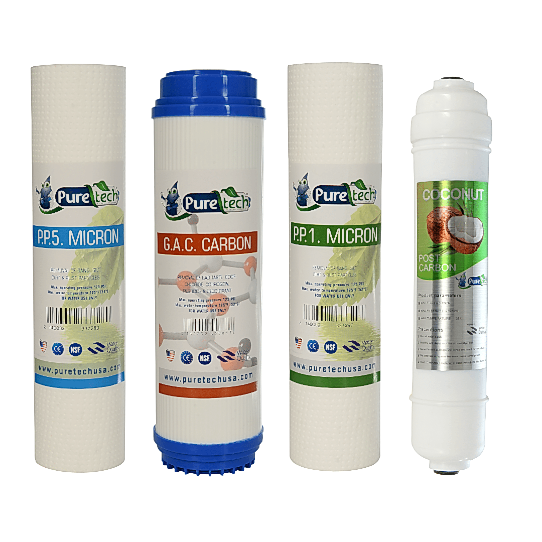 Puretech 4 Aşama Açık Kasa Filtre Seti