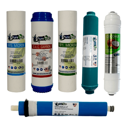 Puretech 6 Aşama Açık Kasa Filtre Seti