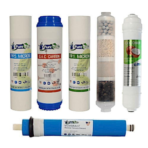 Puretech 9 Aşama Açık Kasa Filtre Seti