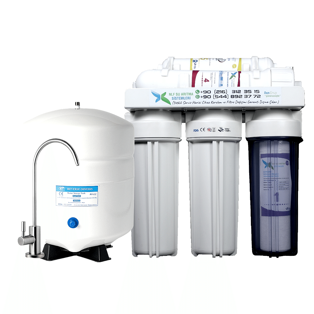 Nlf AÇIK KASA 5 Aşamalı Pompasız Su Arıtma Cihazı